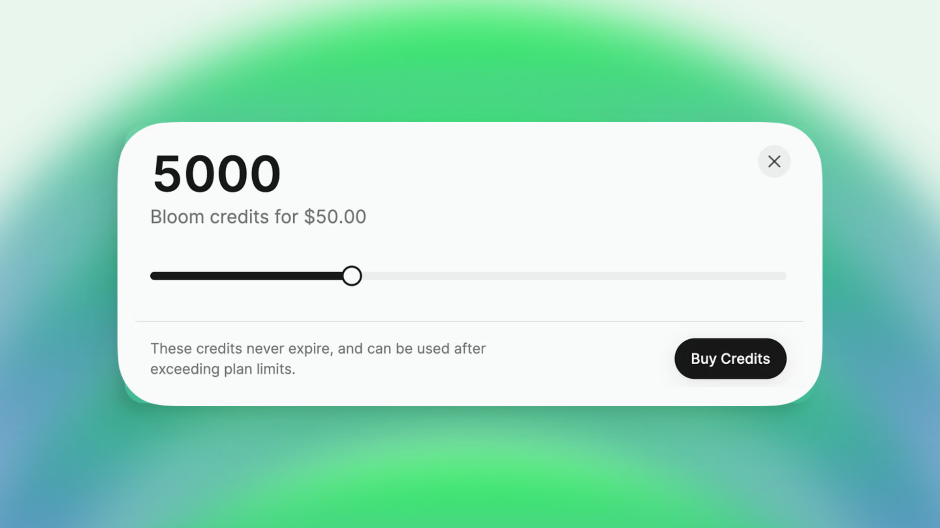 Buy More Credits Without Changing Your Plan